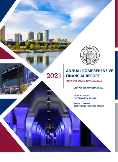 City of Birmingham ACFR Cover