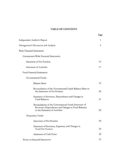 City of Morganfield, Kentucky ACFR Cover