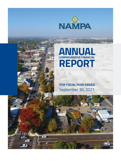 City of Nampa, Idaho ACFR Cover