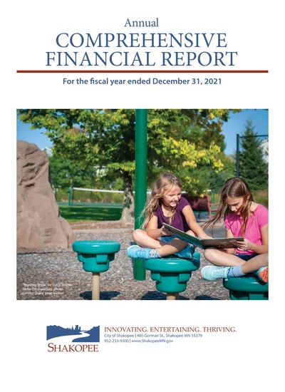 City of Shakopee ACFR Cover