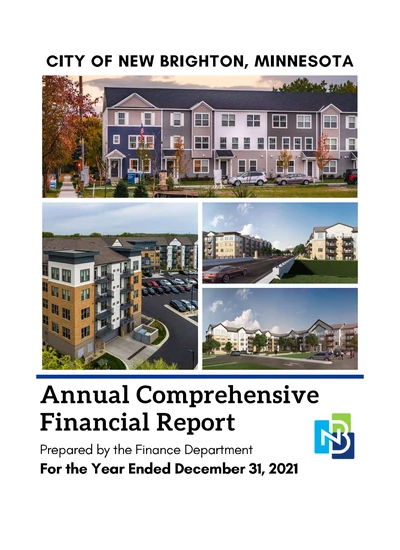 City of New Brighton ACFR Cover