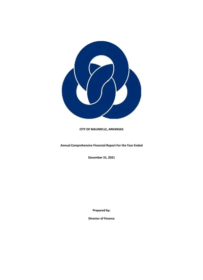 City of Maumelle ACFR Cover