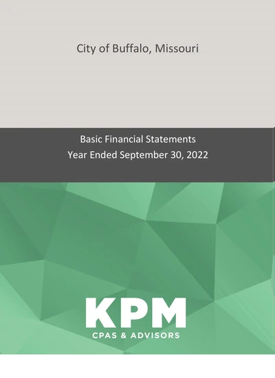 City of Buffalo ACFR Cover