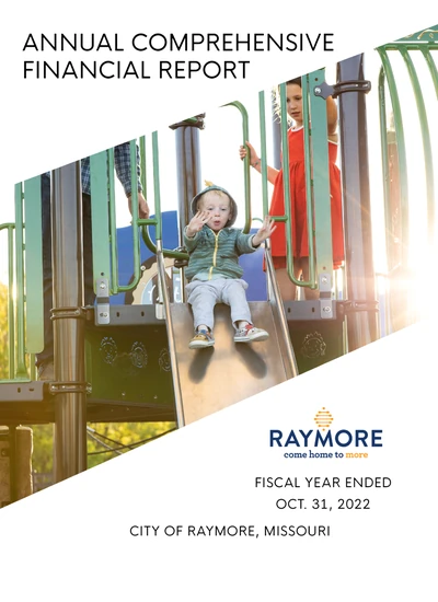 City of Raymore, Missouri ACFR Cover