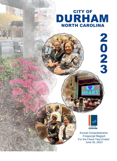 City of Durham, North Carolina ACFR Cover