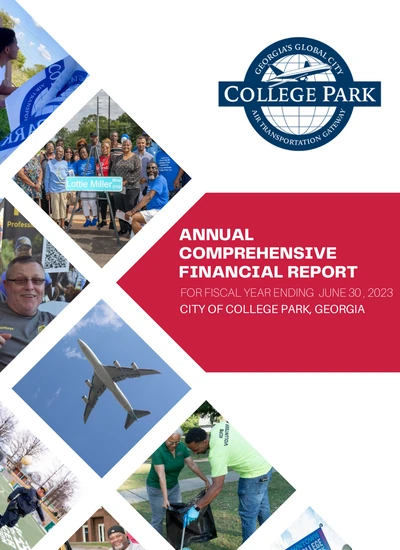 City of College Park, Georgia ACFR Cover