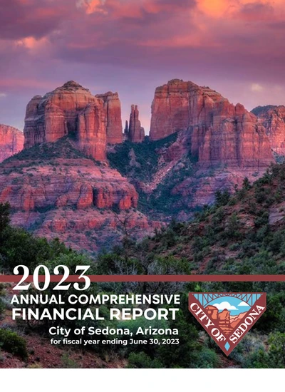 City of Sedona ACFR Cover