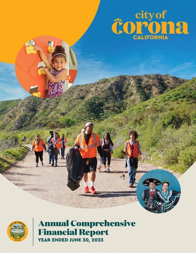 City of Corona ACFR Cover