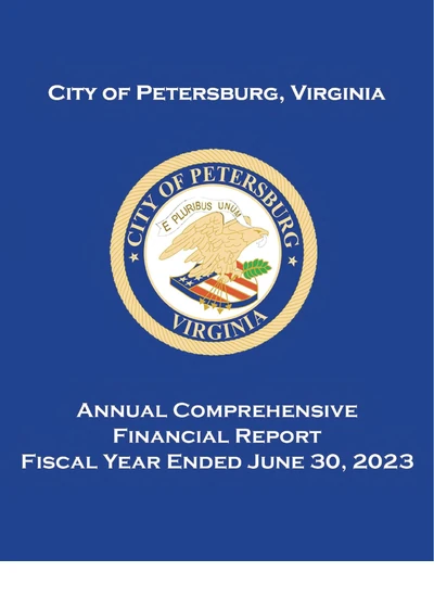 City of Petersburg ACFR Cover