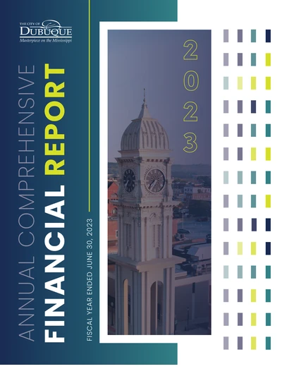 City of Dubuque ACFR Cover