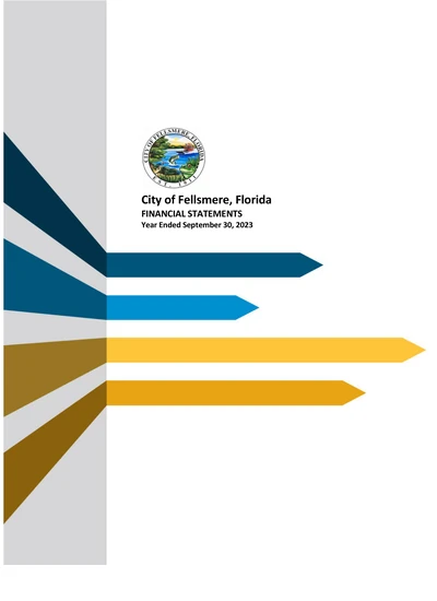 City of Fellsmere, Florida ACFR Cover