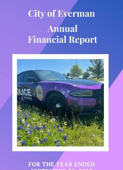 City of Everman, Texas ACFR Cover