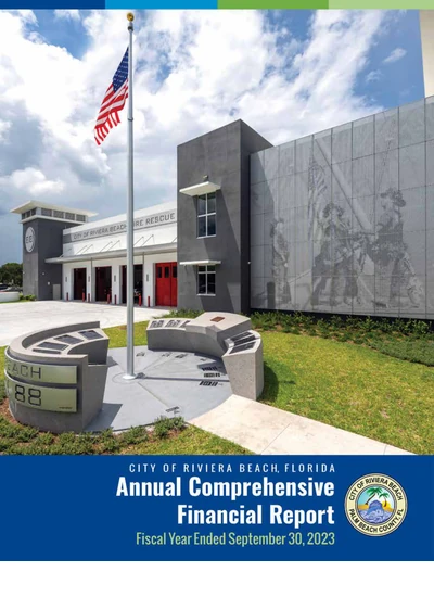 City of Riviera Beach, Florida ACFR Cover