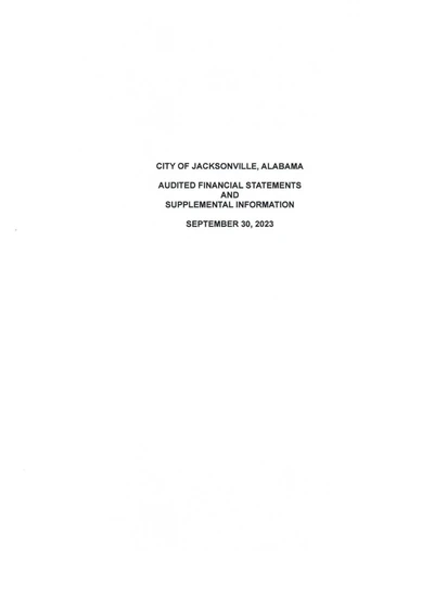 City of Jacksonville ACFR Cover