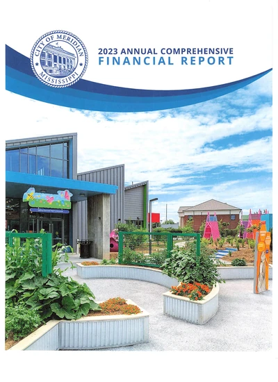 City of Meridian, Ms ACFR Cover