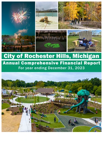 City of Rochester Hills ACFR Cover