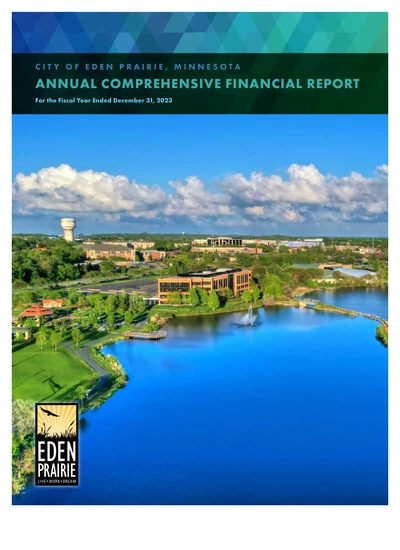 City of Eden Prairie ACFR Cover
