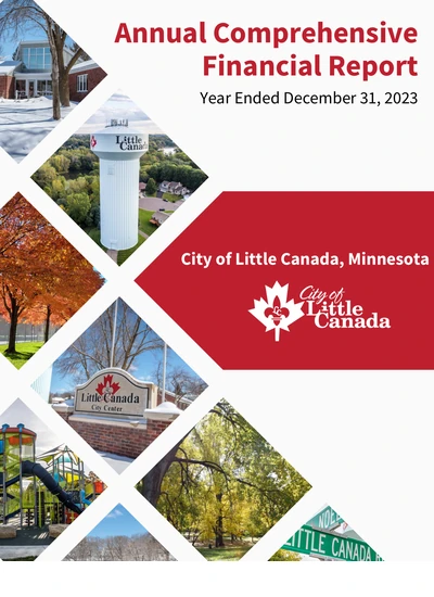 City of Little Canada ACFR Cover