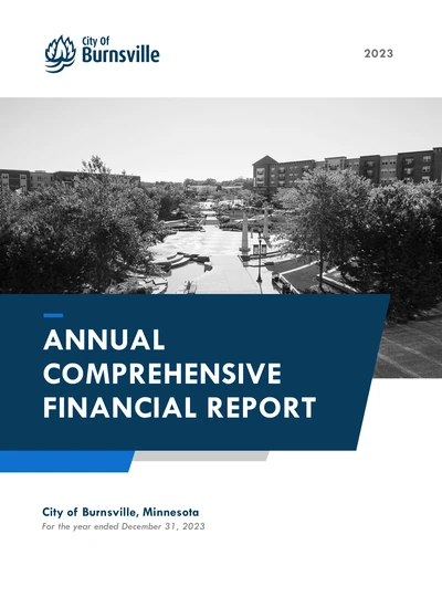 City of Burnsville ACFR Cover