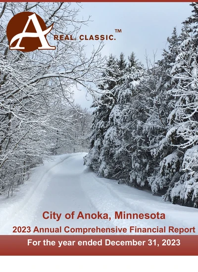 City of Anoka, Minnesota ACFR Cover