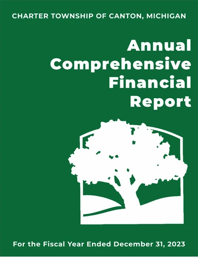 Charter Township of Canton ACFR Cover