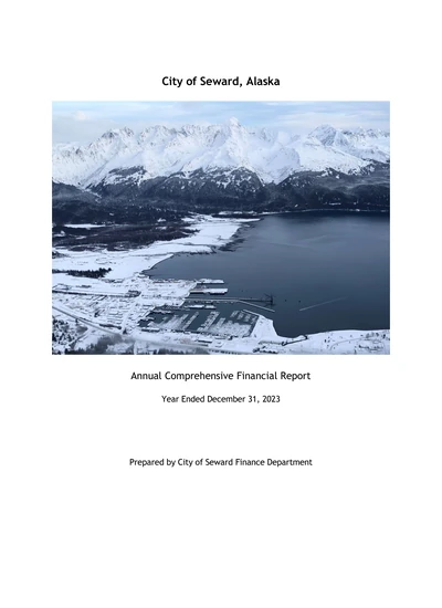 City of Seward ACFR Cover