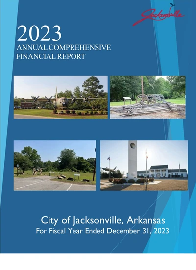 City of Jacksonville, Arkansas ACFR Cover