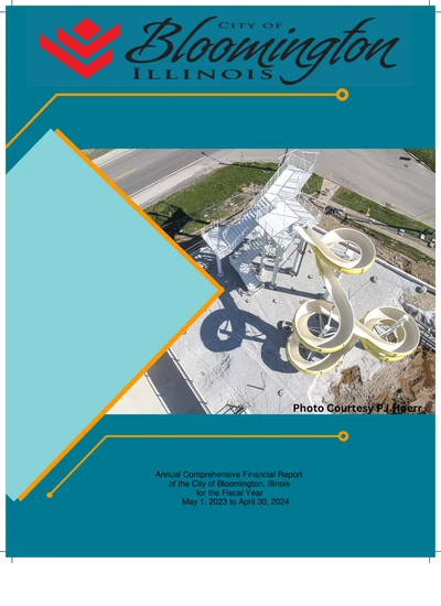 City of Bloomington ACFR Cover