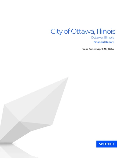 City of Ottawa ACFR Cover
