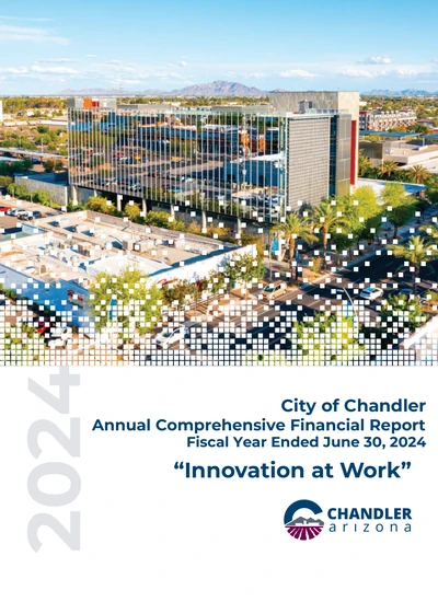City of Chandler, Arizona ACFR Cover