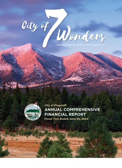 City of Flagstaff, Arizona ACFR Cover