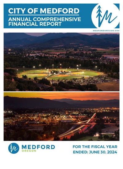 City of Medford ACFR Cover
