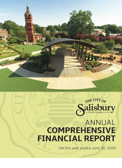 City of Salisbury ACFR Cover