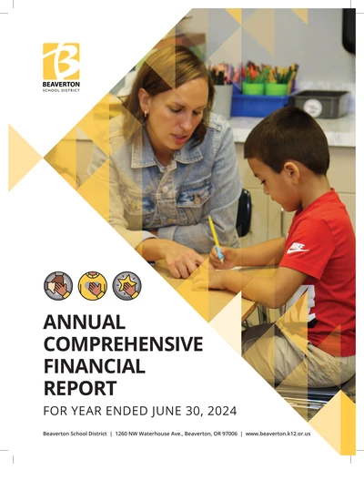 Beaverton School District ACFR Cover