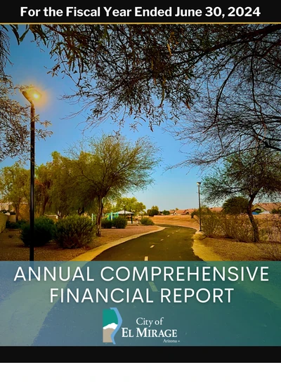 City of El Mirage ACFR Cover