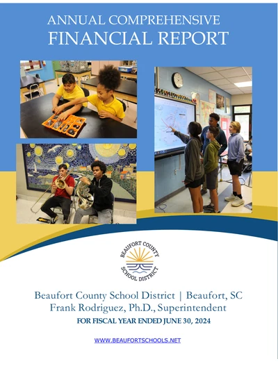 Beaufort County School Districts ACFR Cover