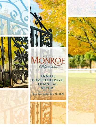 City of Monroe, Michigan ACFR Cover