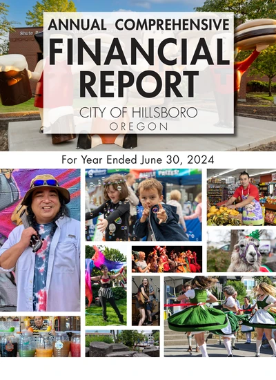 City of Hillsboro ACFR Cover