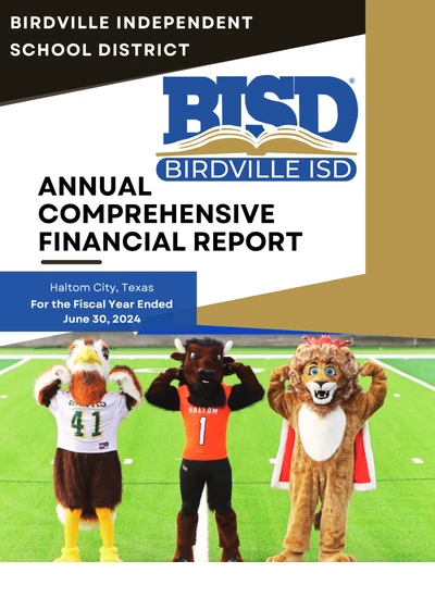 Birdville Independent School District ACFR Cover