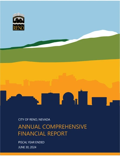 City of Reno ACFR Cover