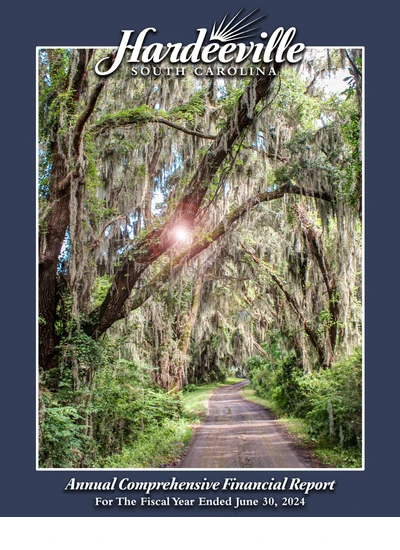 City of Hardeeville ACFR Cover