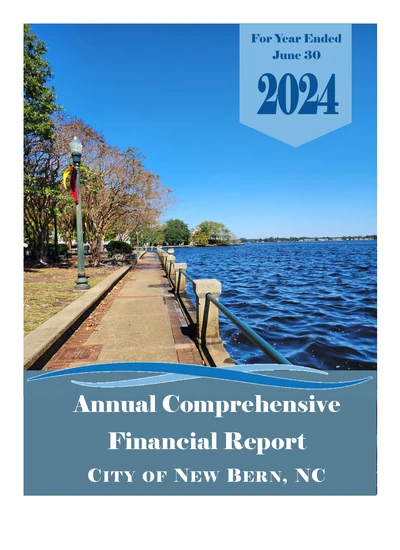 City of New Bern ACFR Cover