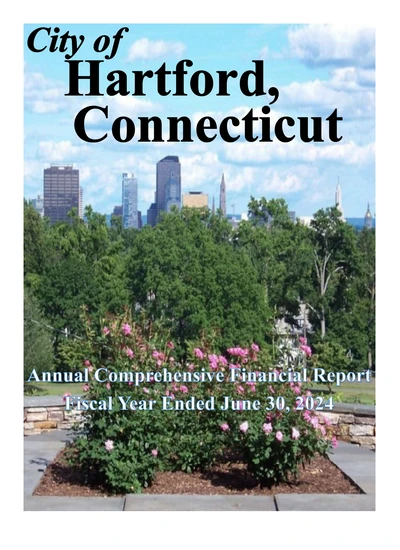 City of Hartford, Connecticut ACFR Cover