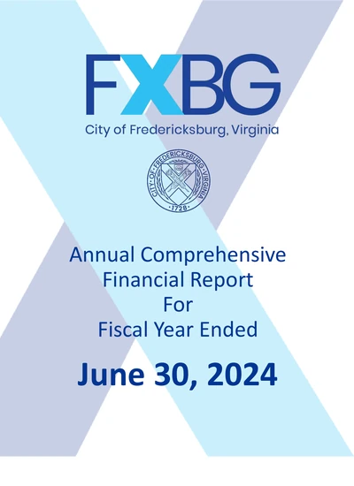 City of Fredericksburg, Virginia ACFR Cover