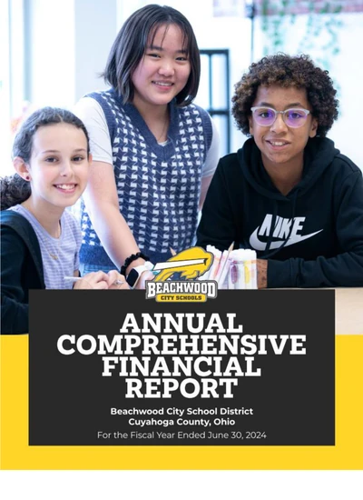 Beachwood City School District ACFR Cover