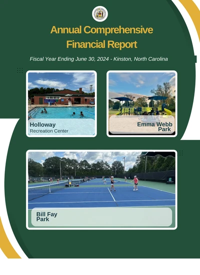 City of Kinston ACFR Cover