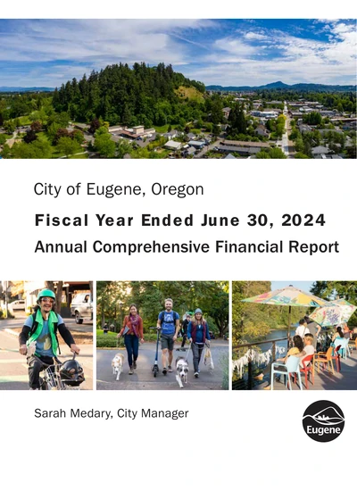 City of Eugene ACFR Cover