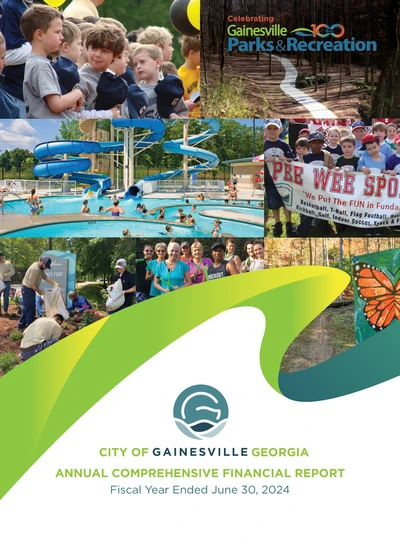 City of Gainesville, Georgia ACFR Cover
