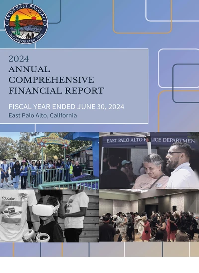 City of East Palo Alto ACFR Cover