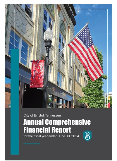 City of Bristol, Tn ACFR Cover